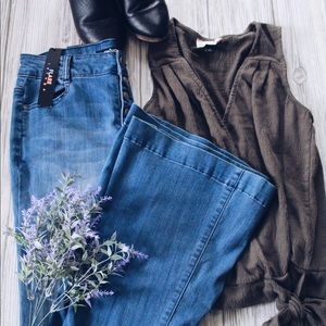 NWT High Waisted Bell bottoms